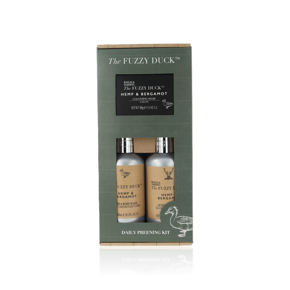 Baylis & Harding The Fuzzy Duck Men's Hemp & Bergamot Giftset